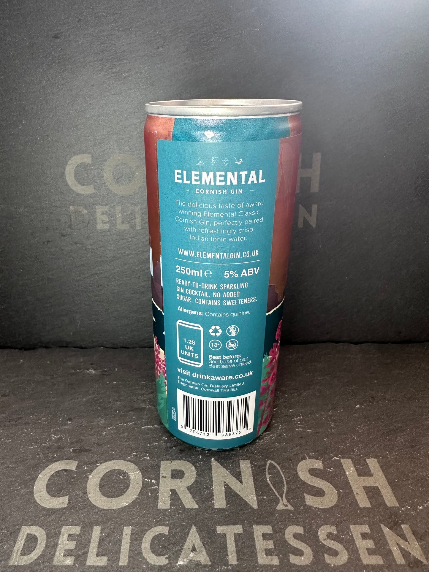 Elemental Beachside Cornish Gin & Tonic