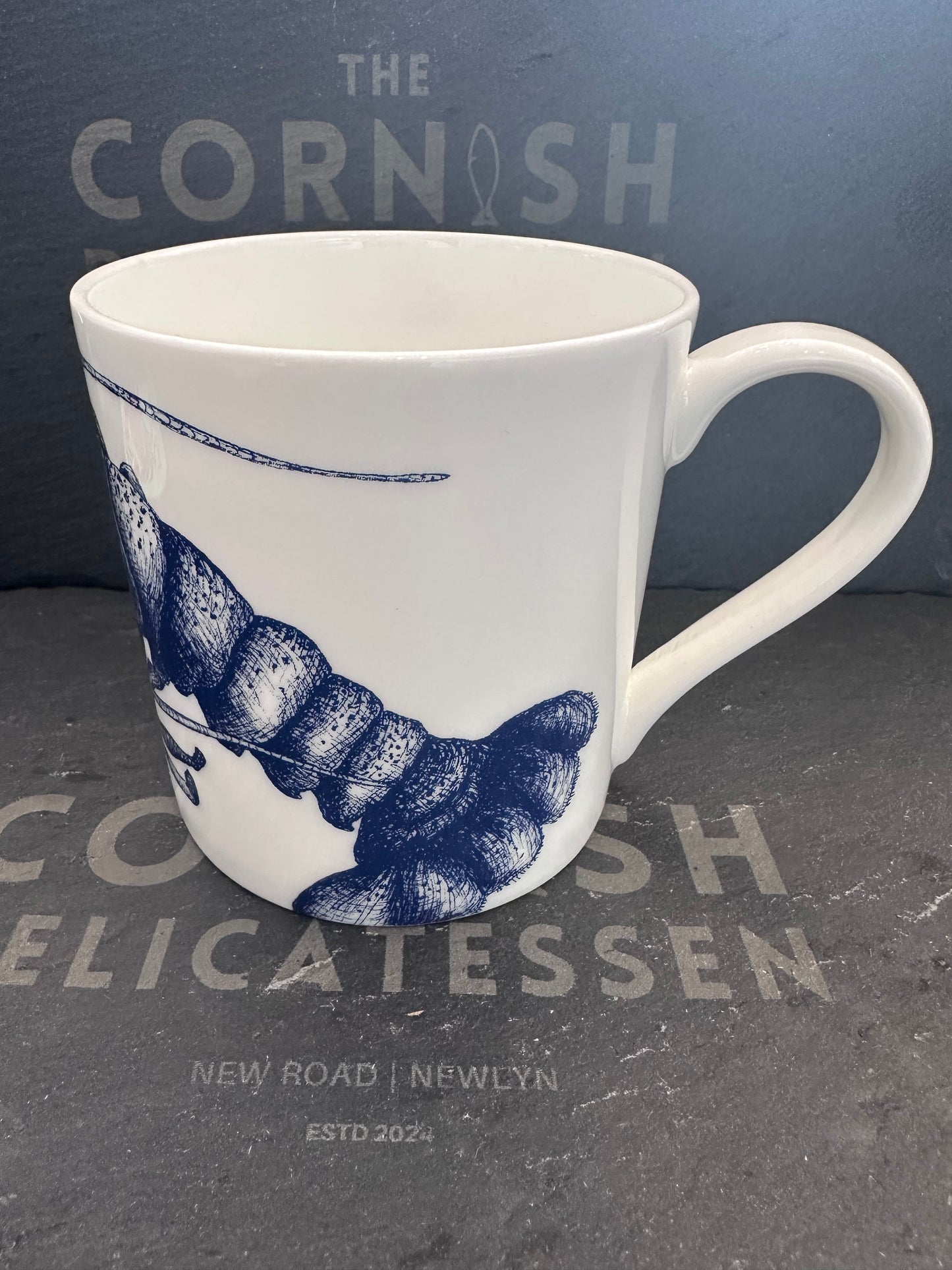 Cream Cornwall Bone China Lobster mug