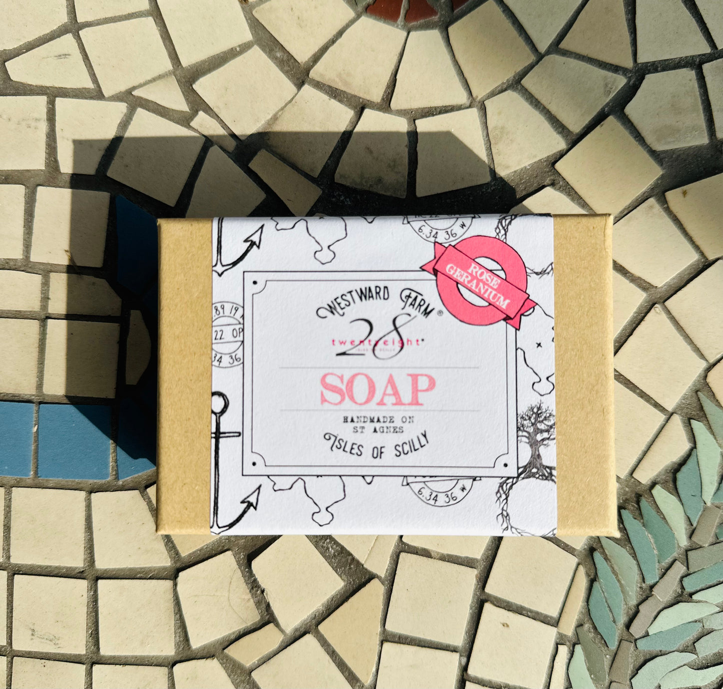 Westward Farm Soap bar Rose Geranium