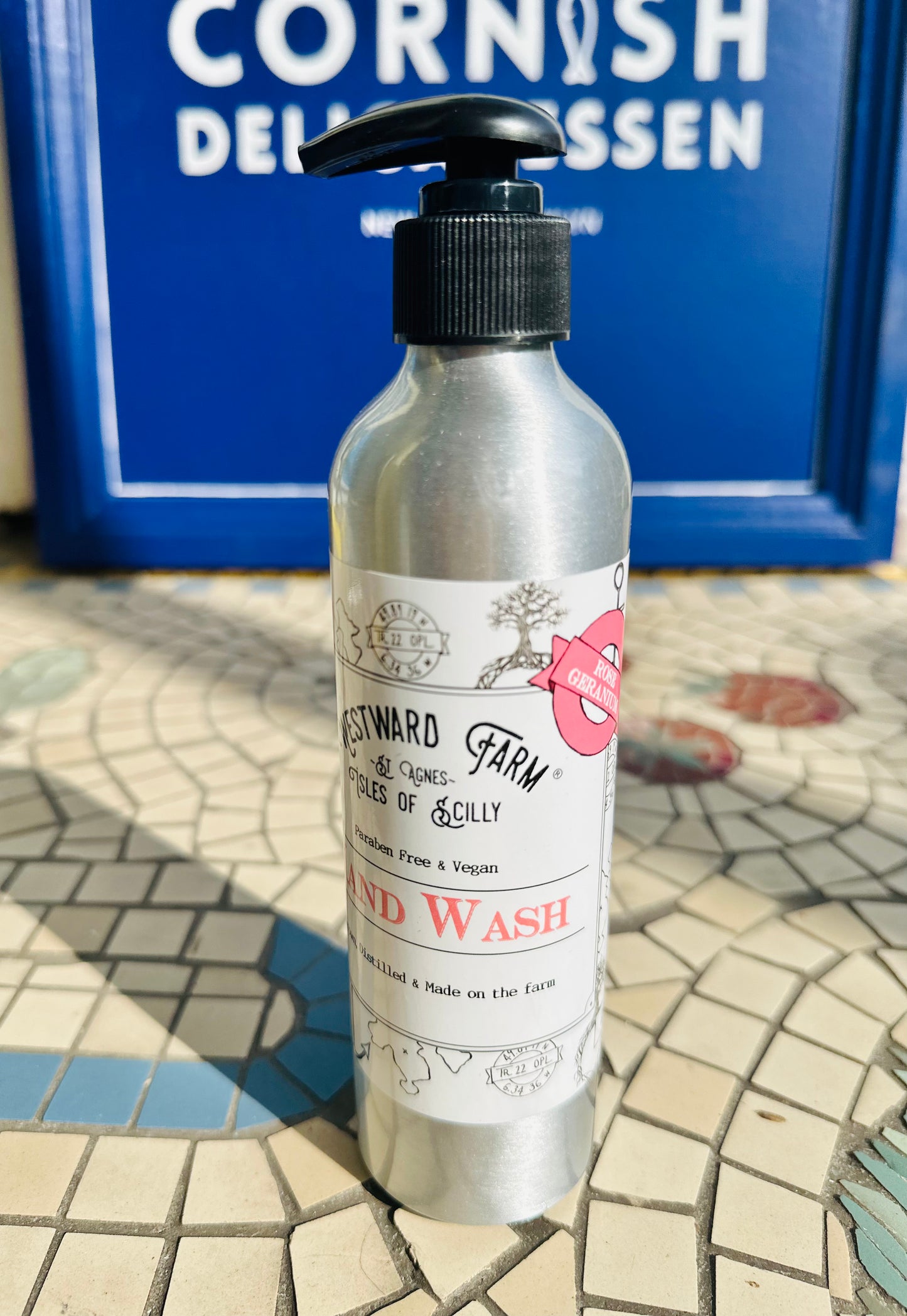 Westward Farm Hand Wash Rose Geranium
