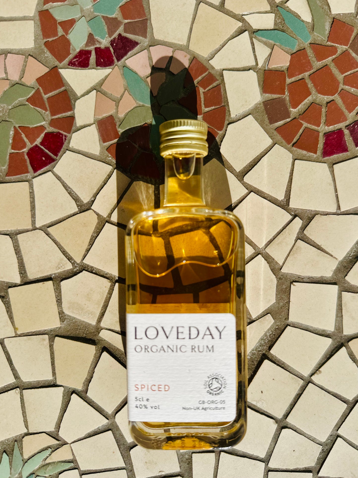 Loveday Organic Spiced Cornish Rum 5cl