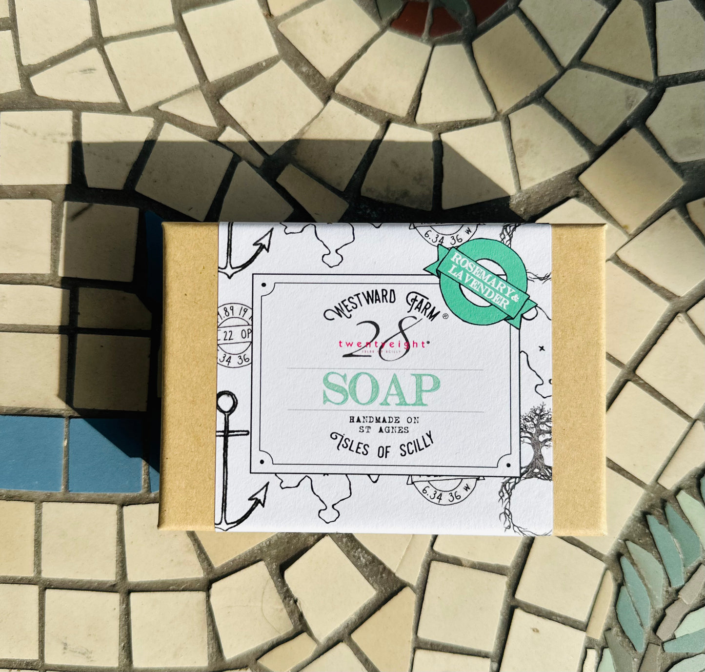 Westward Farm Soap bar Rosemary and Lavender