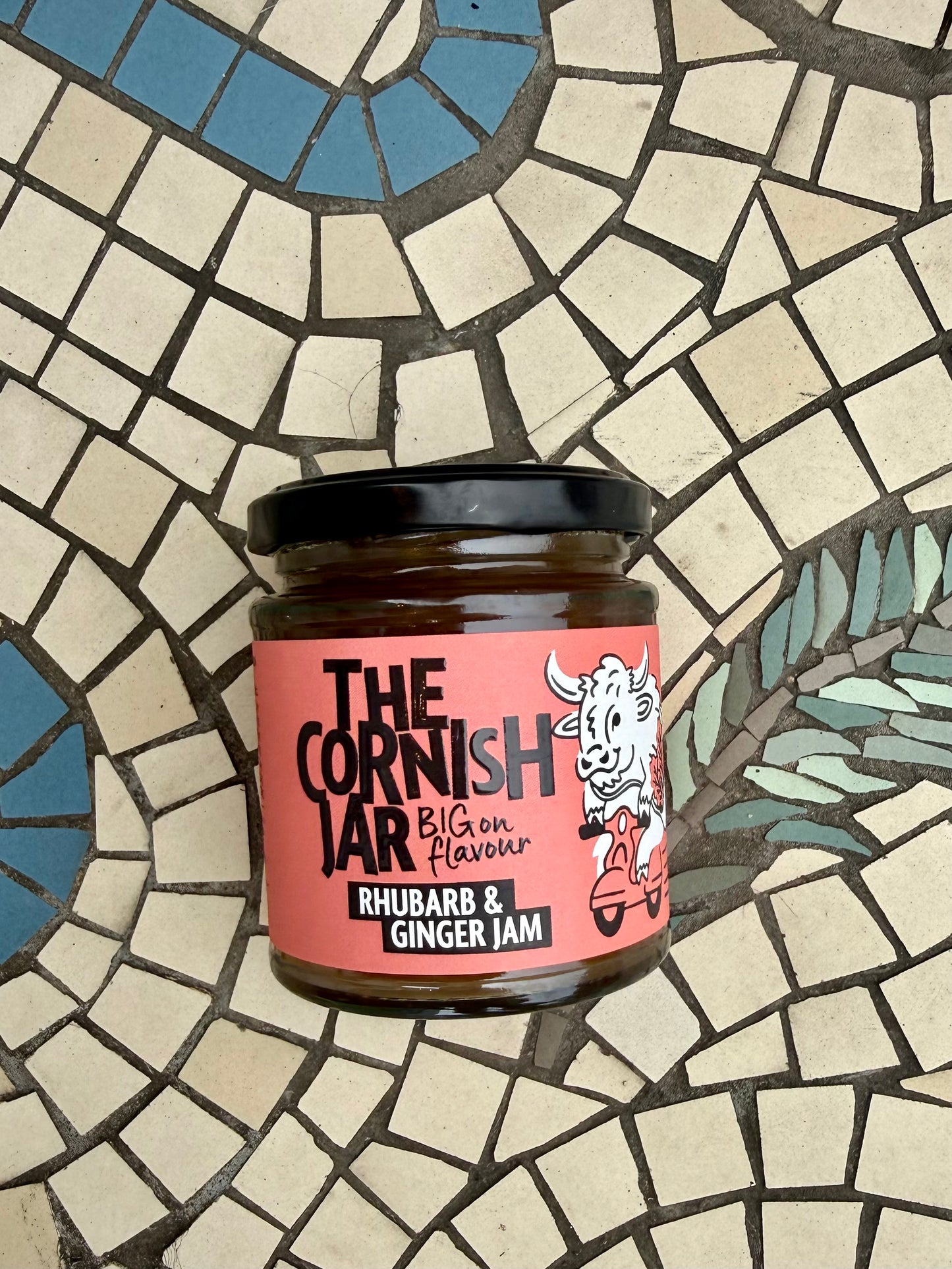 The Cornish Jar Rhubarb & Ginger Jam