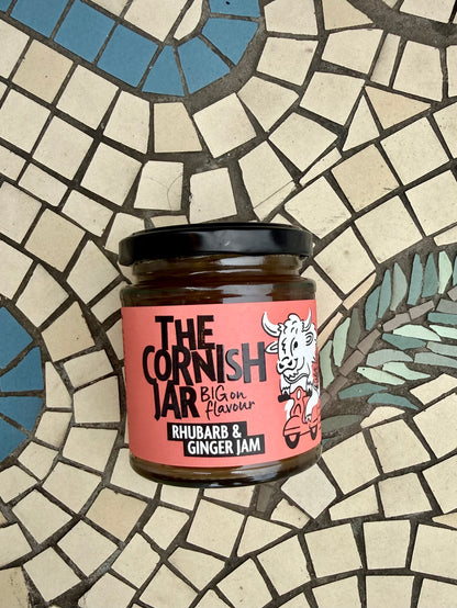 The Cornish Jar Rhubarb & Ginger Jam