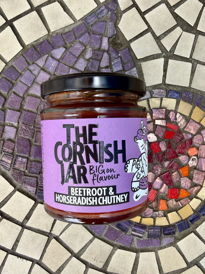 The Cornish Jar Beetroot & Horseradish Chutney