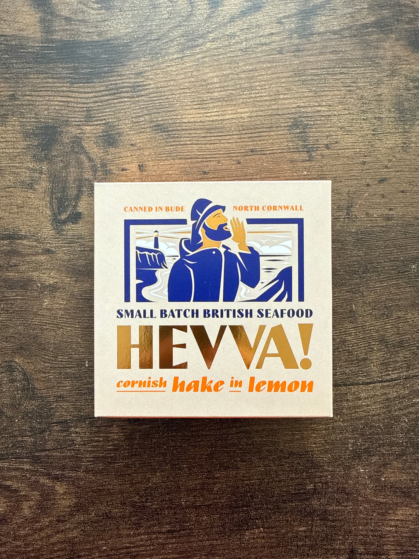 Hevva! Canned Cornish Hake in Lemon
