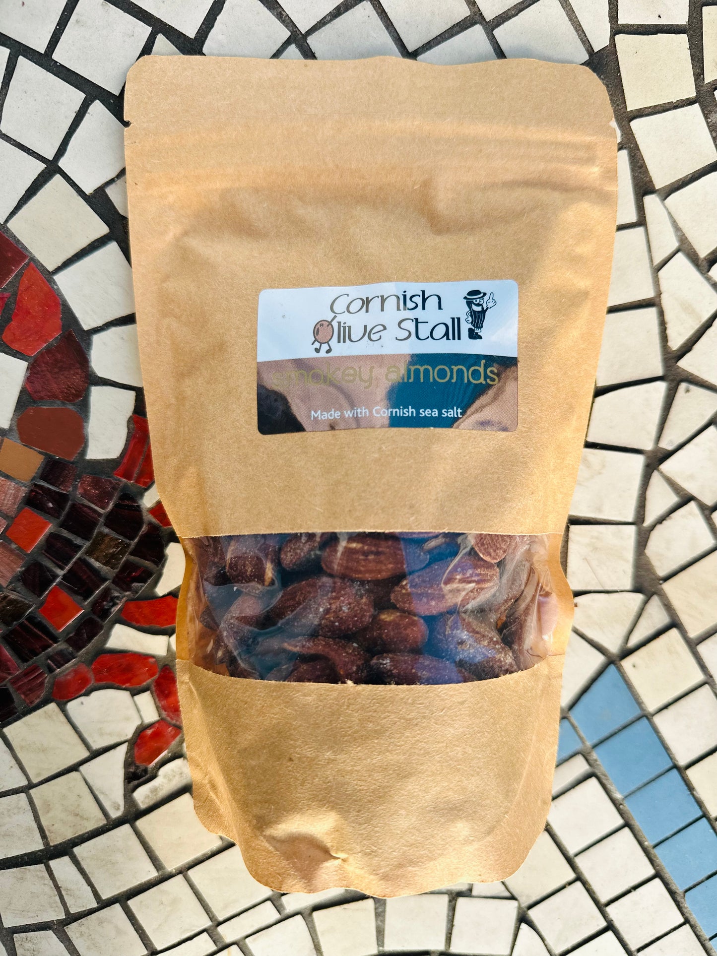 Cornish Olive Stall Smoked Almonds
