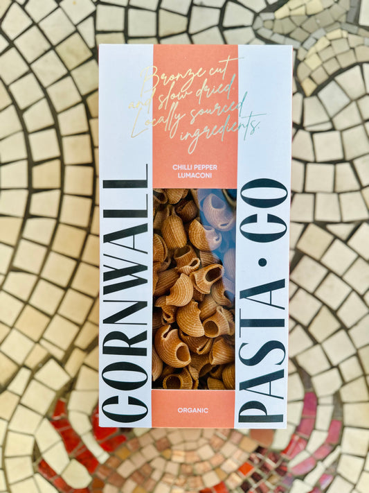 Cornwall Pasta Co. Organic Chilli Pepper Lumaconi