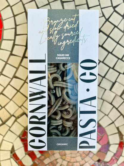 Cornwall Pasta Co. Squid ink Casarecce