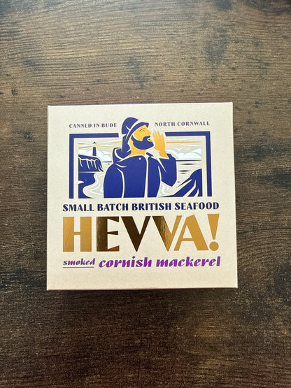 Hevva! Canned Smoked Cornish Mackerel
