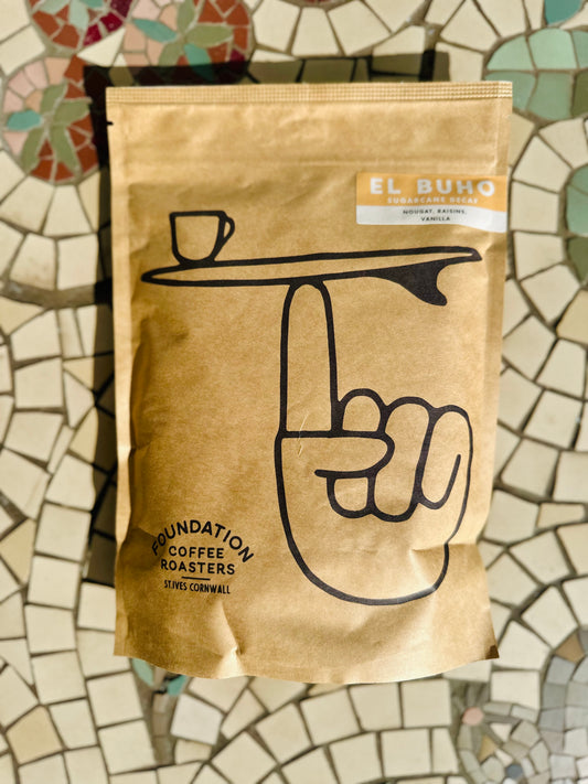Foundation Roasters El Buho (Sugarcane Decaf) Cornish Coffee