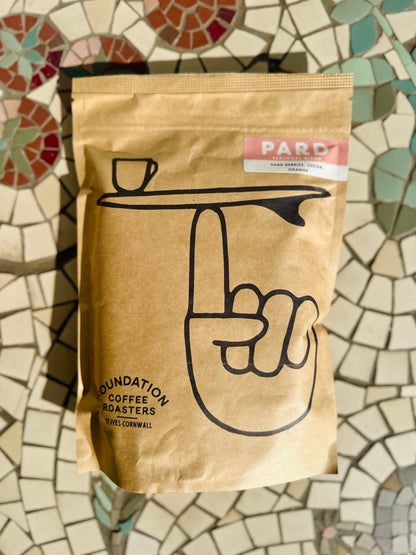 Foundation Roasters Pard seasonal blend Cornish coffee