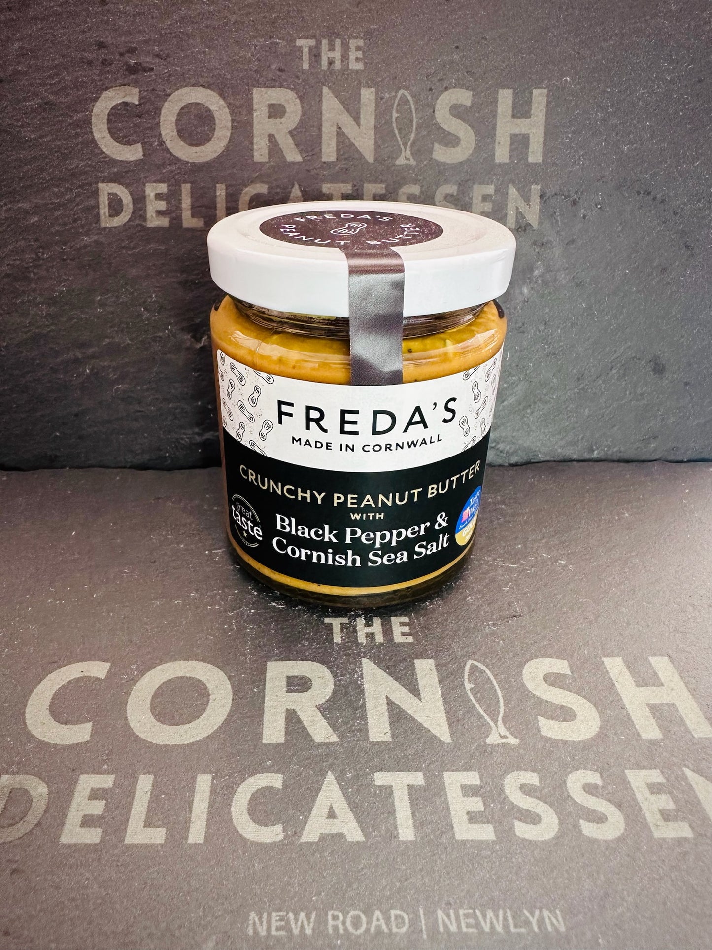 Freda's Peanut Butter - Black Pepper & Cornish Sea Salt