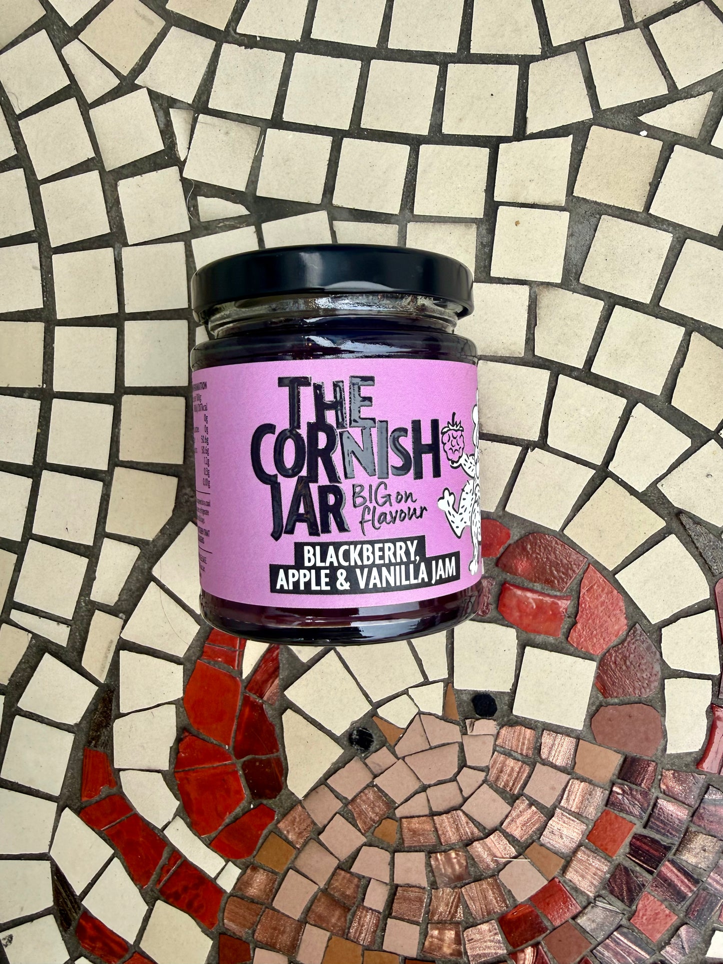 The Cornish Jar Blackberry, Apple and Vanilla Jam