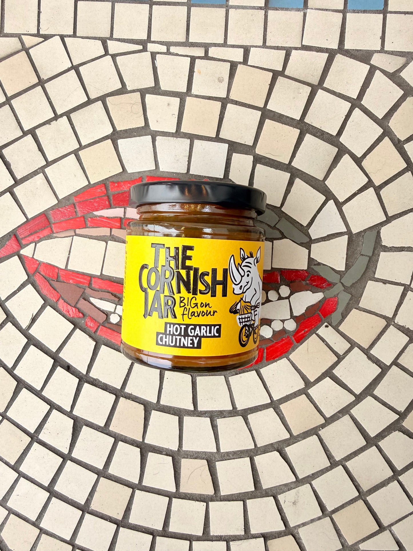 The Cornish Jar Hot Garlic Chutney