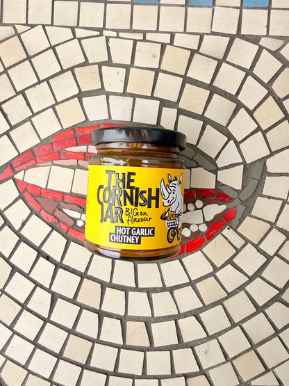 The Cornish Jar Hot Garlic Chutney