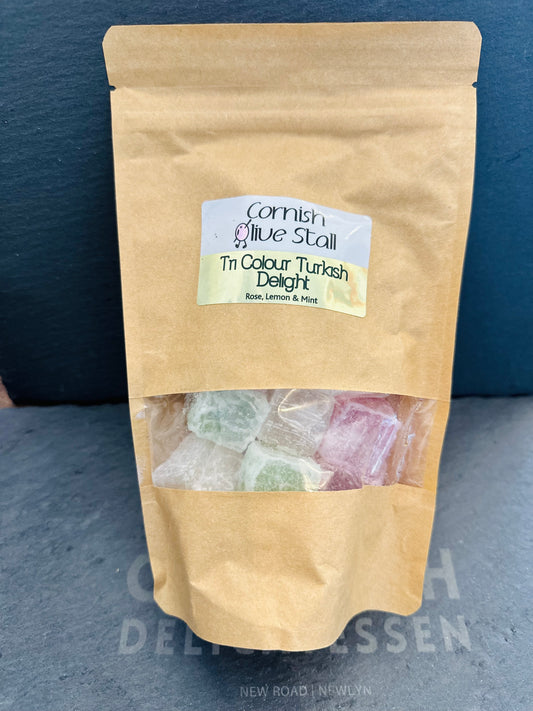 Cornish Olive Stall Turkish Delight Tri coloured