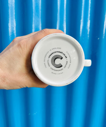 Cream Cornwall Bone China small ship & Kraken jug