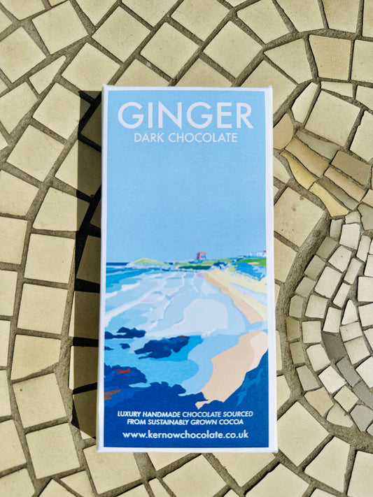 Kernow Chocolate - Cornish Chocolate Dark Ginger
