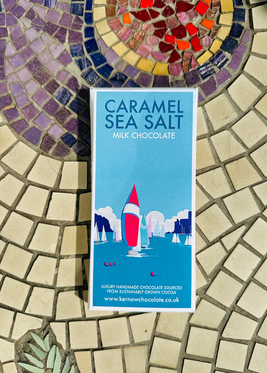 Kernow Chocolate - Caramel Cornish Sea Salt 100g